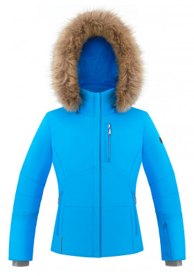 Detská dievčenská bunda Poivre Blanc W21-0802-JRGL/A Stretch Ski Jacket diva blue